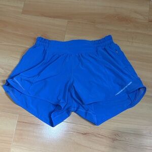Lululemon Hotty Hot LR Short 4”— Wild Indigio